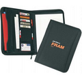 600 D Polyester Poly Zippered Padfolio